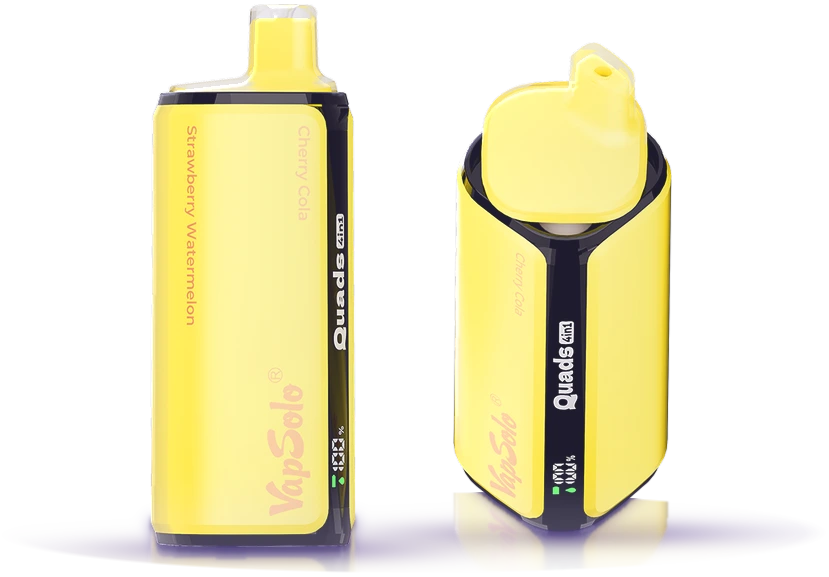 VapSolo® Quads 80K, combinación 01: Cherry Cola, Strawberry Watermelon, Grapefruit Refresher y Juicy Peach Ice